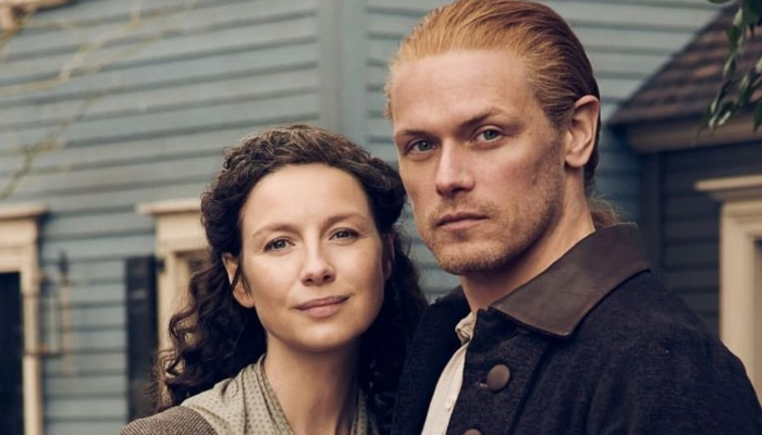 Caitriona Balfe reveals Sam Heughan sends long voice notes but refuses to call her