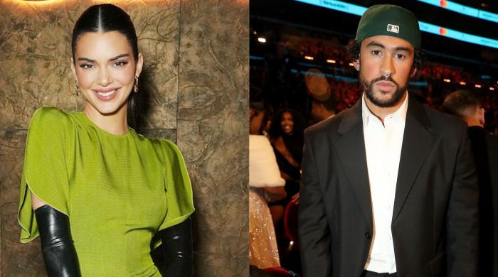 Kendall Jenner steps out with rumored beau Bad Bunny in coordinating ...
