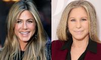 Jennifer Aniston leaning on Barbra Streisand to find her a Prince Charming