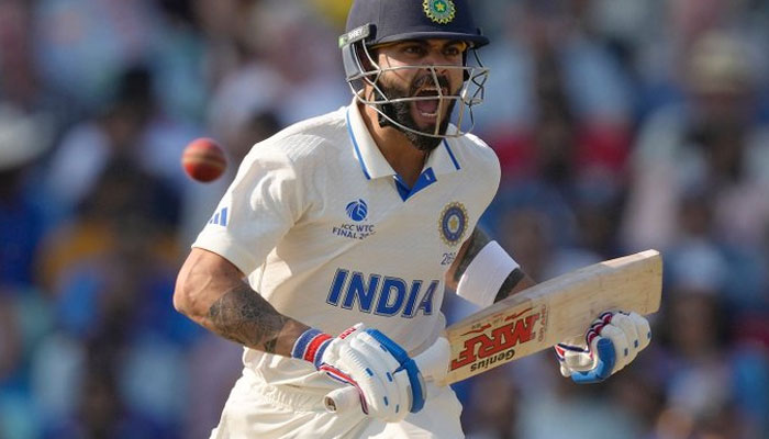 Virat Kohli keeps Indias hopes alive in epic battle vs Australia in WTC final thriller. Twitter/ESPNcricinfo