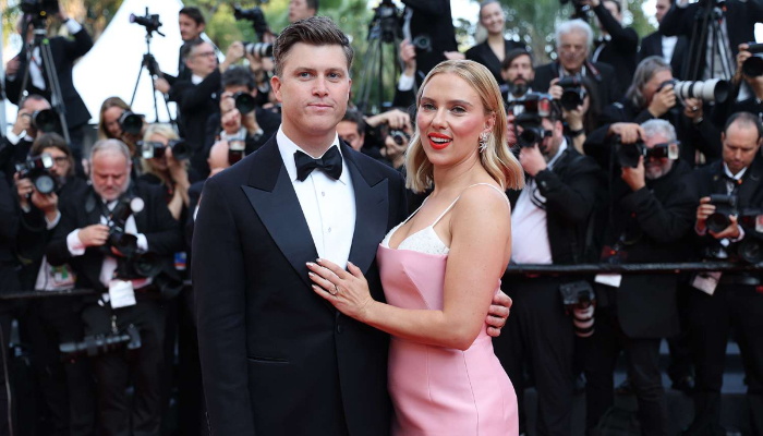 Scarlett Johansson reflects on walking the red carpet of Cannes Film Festival with husband Colin Jost