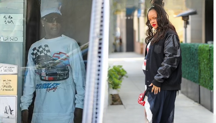 Pregnant Rihanna makes a stylish appearance as she steps out in LA