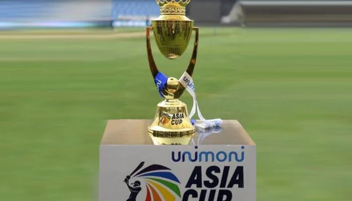 Asia Cup trophy. -ACC/File