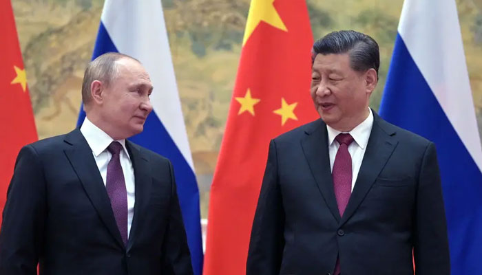 Russian President Vladimir Putin (left) and Chinese President Xi Jinping. — AFP/File