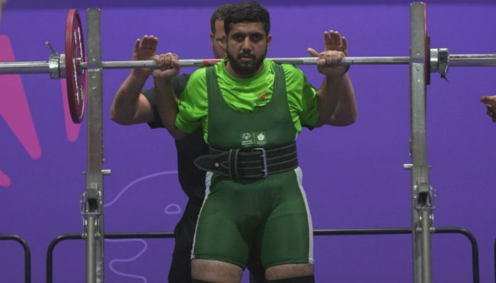 Powerlifter Habibullah baggs gold medal in the 83kg category for the deadlift. — author