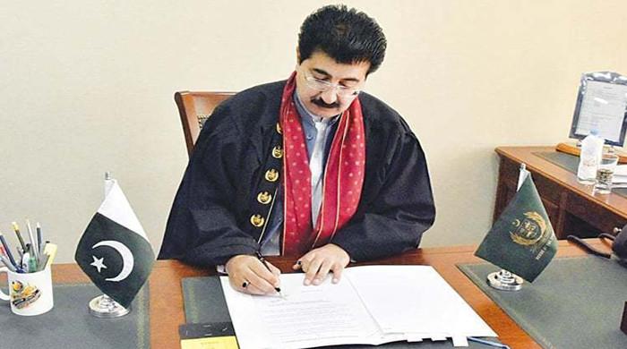 Sanjrani gives assent to bill curtailing MPs disqualification period