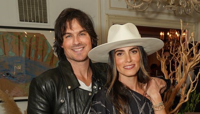 Nikki Reed with Ian Somerhalder