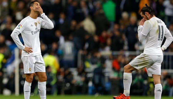 Undated image of Cristiano Ronaldo (left) and Gareth Bale during a match. — Twitter/@ElDeportivoLT