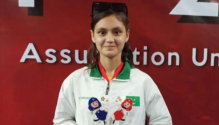 Ayesha Ayaz won three medals in Taekwondo Championship — Author