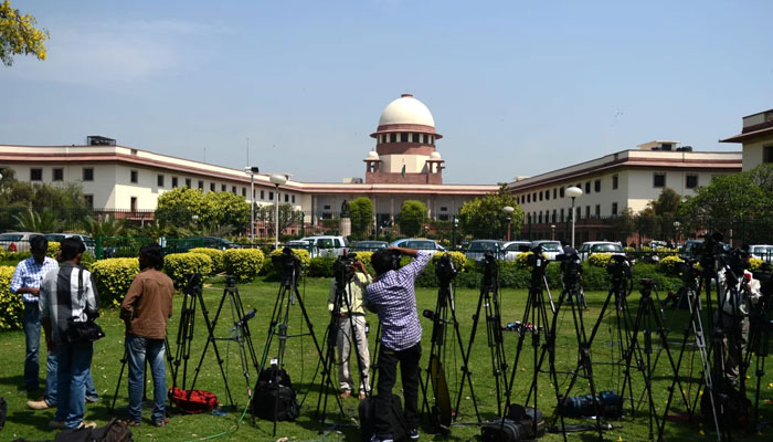 A view of the Indian Supreme Court in New Delhi. — AFP/File