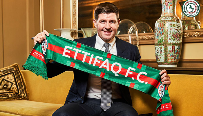 Steven Gerrard joins the growing list of football icons in Saudi, takes helm at Al-Ettifaq.—Twitter@Ettifaq
