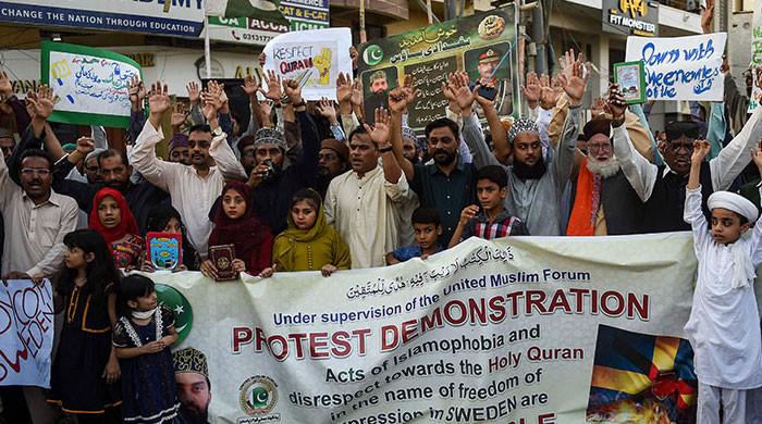 Nation to hold protests on July 7 against Holy Quran's desecration in Sweden
