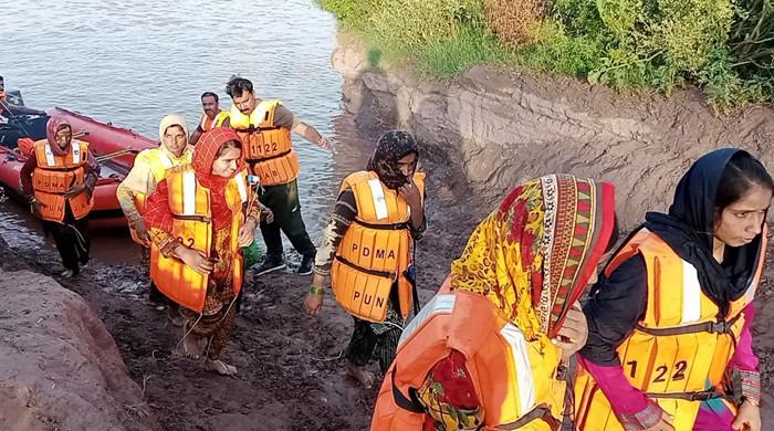 India's release of flood water triggers rescue efforts in Punjab's Shakargarh