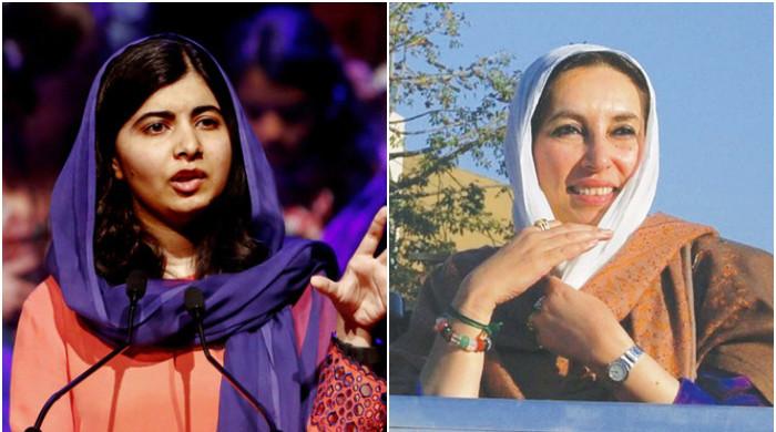 Benazir Bhutto, Malala Yousafzai rank among 'most influential women'