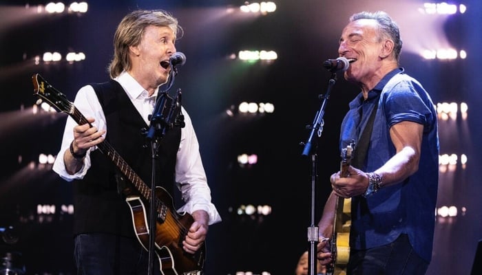 Paul McCartney and Bruce Springsteen extend their friend circle