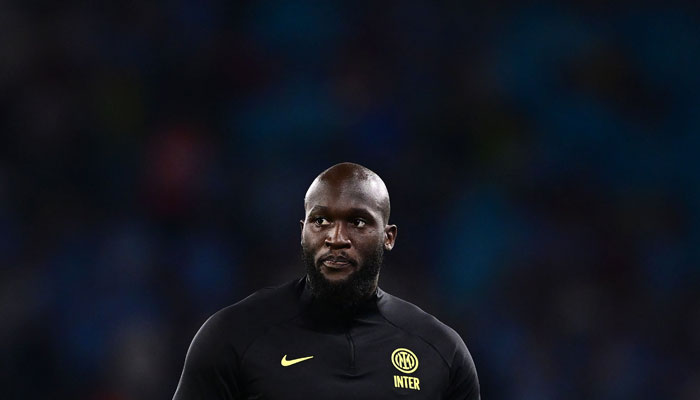 Inter Milans Belgian forward #90 Romelu Lukaku warms up ahead of the UEFA Champions League final football match between Inter Milan and Manchester City at the Ataturk Olympic Stadium in Istanbul, on June 10, 2023. — AFP/Files