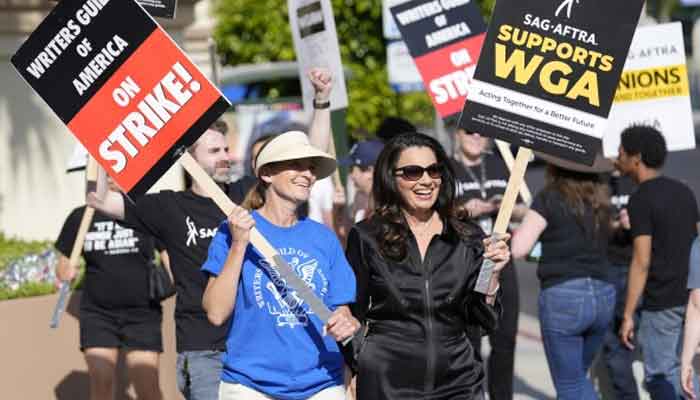 Hollywood actors go on strike