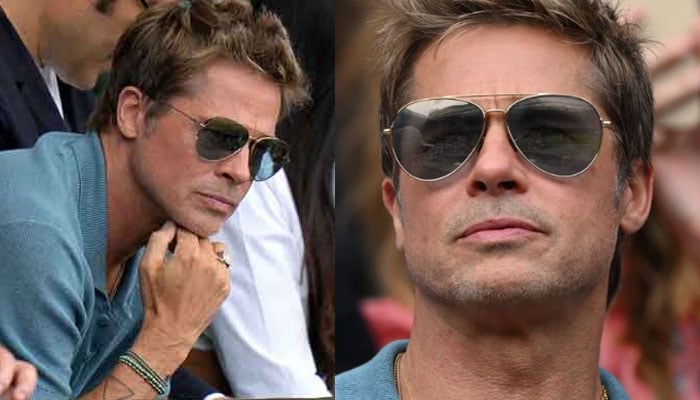 Brad Pitt accused of getting plastic surgery after charming Wimbledon appearance