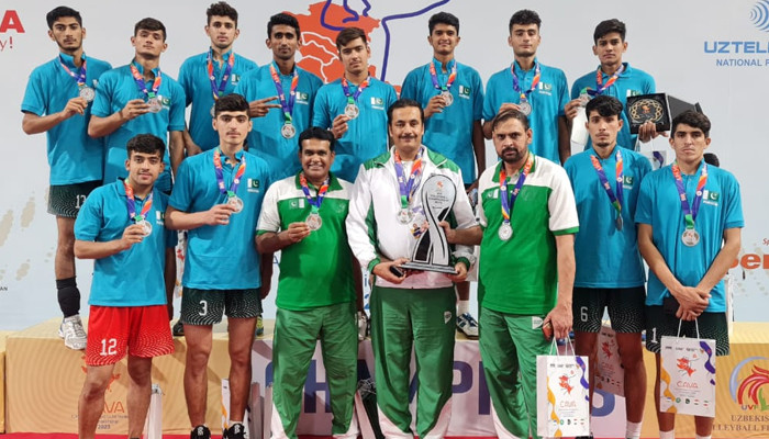 Pakistan, İran’a yenildi, voleybol şampiyonasında gümüş madalya aldı