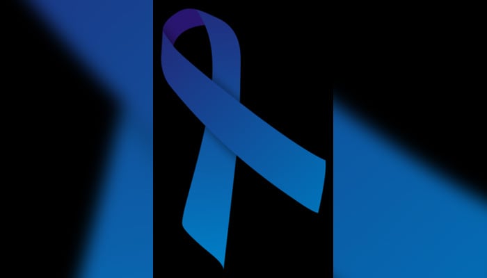 A blue ribbon representing child abuse awareness month. — Society for the Protection and Care of Children (SPCC)