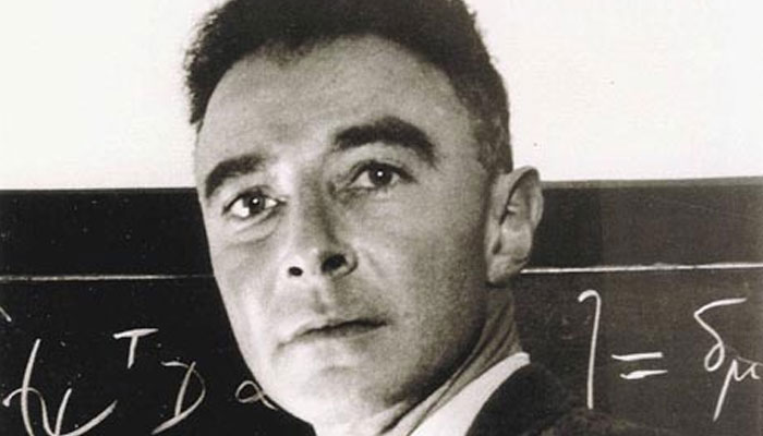 Theoretical physicist, J. Robert Oppenheimer. — Twitter/@LeanVinland