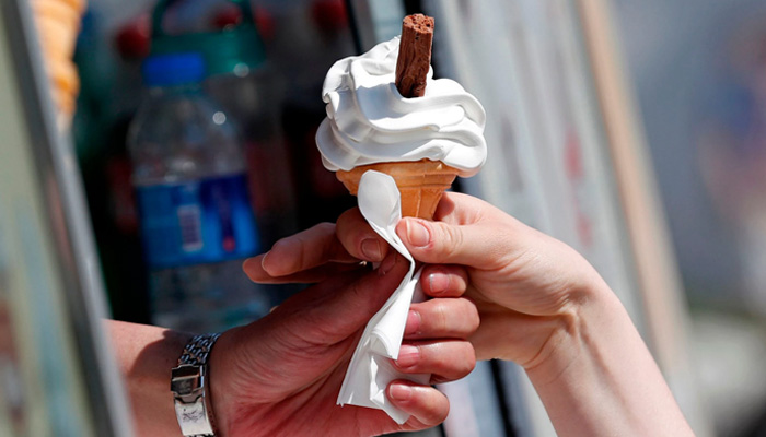Representational image of a customer buying an ice cream. — AFP/File