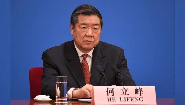 He Lifeng, the vice premier of the State Council of the Peoples Republic of China. — AFP/File