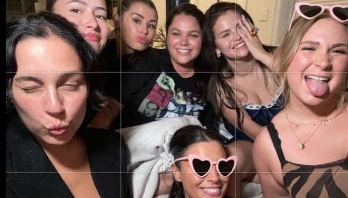 Selena Gomez is currently vacationing with her female friends