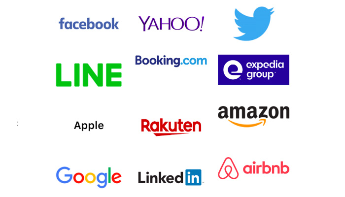 Logos of companies part of the Asia Internet Coalition. — Asia Internet Coalition