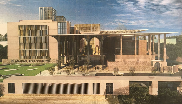 Model view of the Islamabad High Court. — Reporter