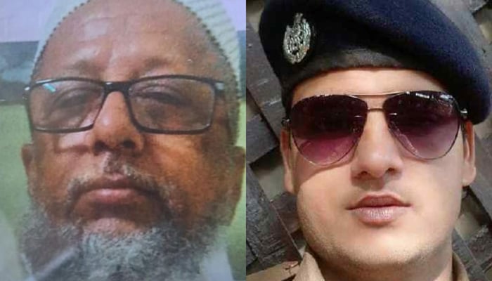 Victim Kadar Bhanpurwala (left) and RPF constable Chetan Singh. — Times of India