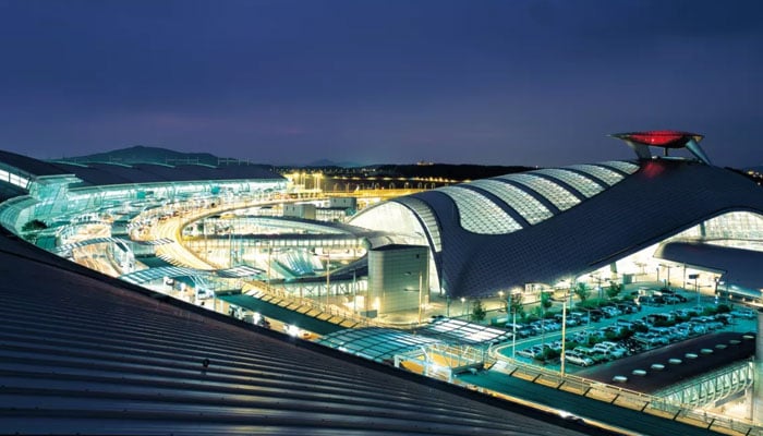 Incheon International Airport in South Korea, Instagram
