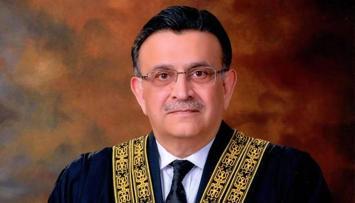 Chief Justice of Pakistan Umar Ata Bandial. — Supreme Court of Pakistan website