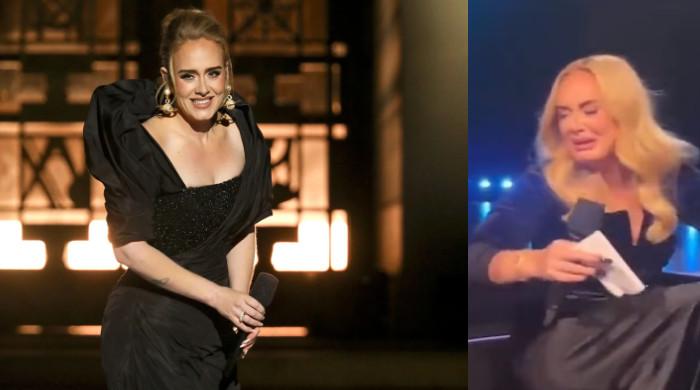 Adele bursts into tears after she helps couple with their gender reveal: Watch