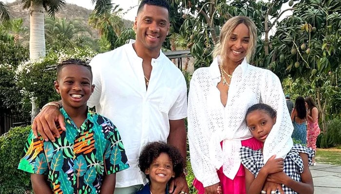 NFL star Russell Wilson shares heartwarming family moment with singer Ciara