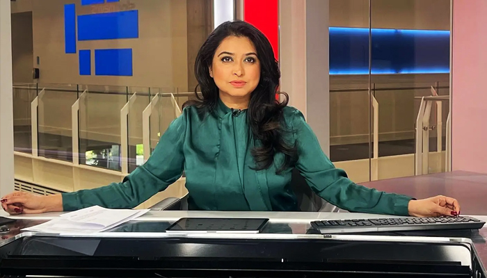 British-Pakistani presenter and international journalist Saima Mohsin. — Instagram/Saima Mohsin