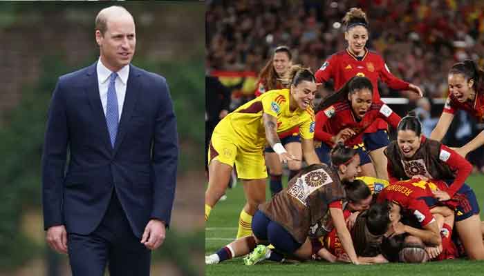 Prince William reacts to Englands defeat in FIFA Women’s World Cup final after backlash