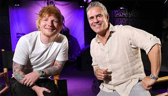 Andy Cohens epic celebrity gathering: Hangout with Ed Sheeran, John Mayer, and Jon Bon Jovi.