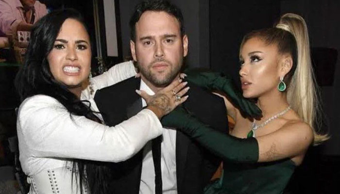 Ariana Grande and Demi Lovato part ways with Scooter Braun.