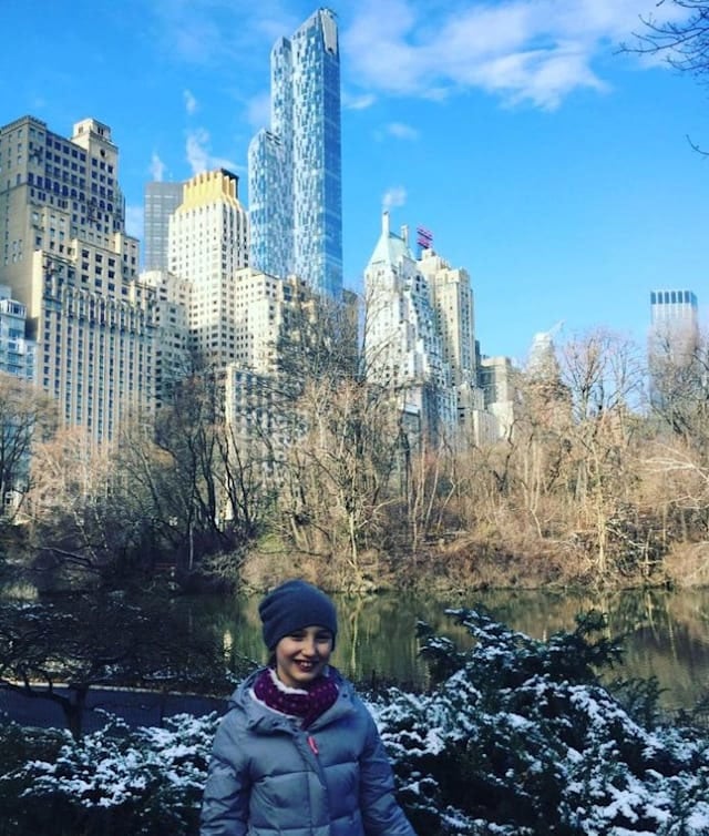 To mark her 18th birthday, Christine Lampard shares Lunas snap while they were in New York on vacation. hellomagazine.com
