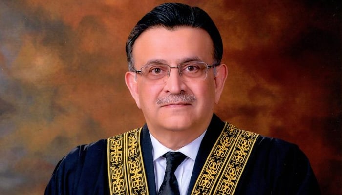 Chief Justice of Pakistan (CJP) Umar Ata Bandial. — supremecourt.gov.pk