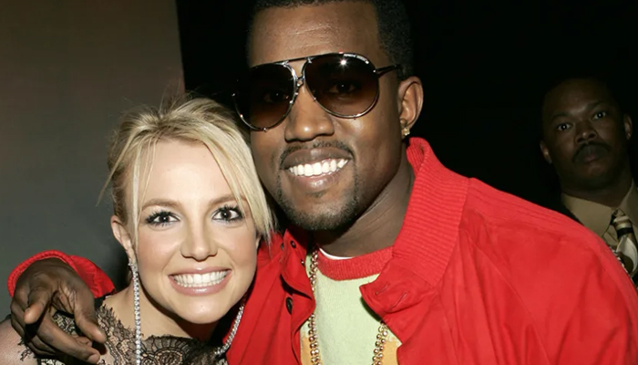 Britney Spears and Kanye West