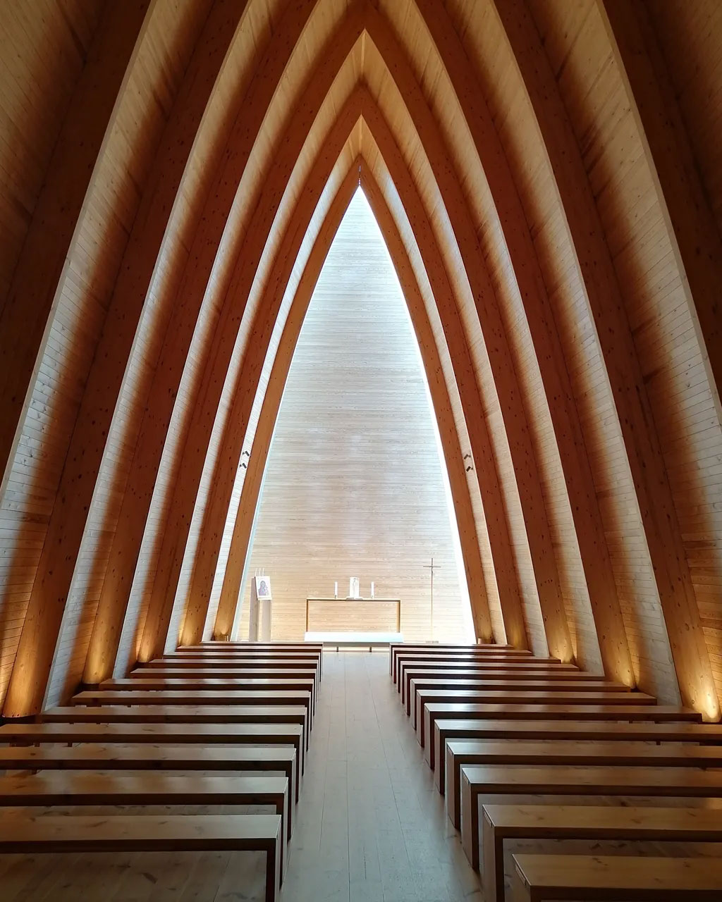 St Henrys Ecumenical Art Chapel in Turku, Finland, is both church and art space.—Aira Kuvaja