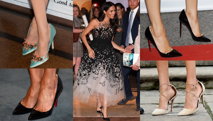 Meghan Markle prefers wearing shoes that are big for her