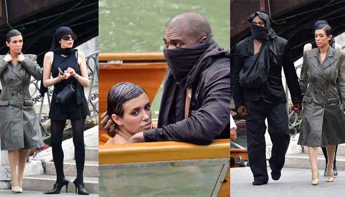 Kanye West, Bianca Censori reminding fans of Kim Kardashians past with stunts in Italy