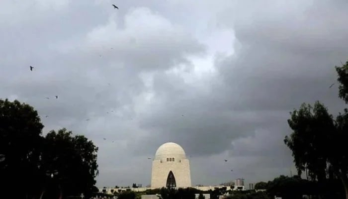 A view of Mazaar-e-Quaid in Karachi. — APP/File