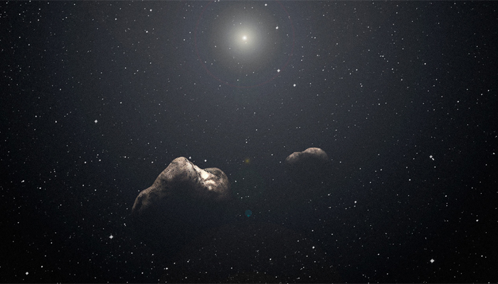 This artist concept from NASA's Solar System Survey shows objects in the Kuiper Belt.  — Southwest Research Institute/NASA