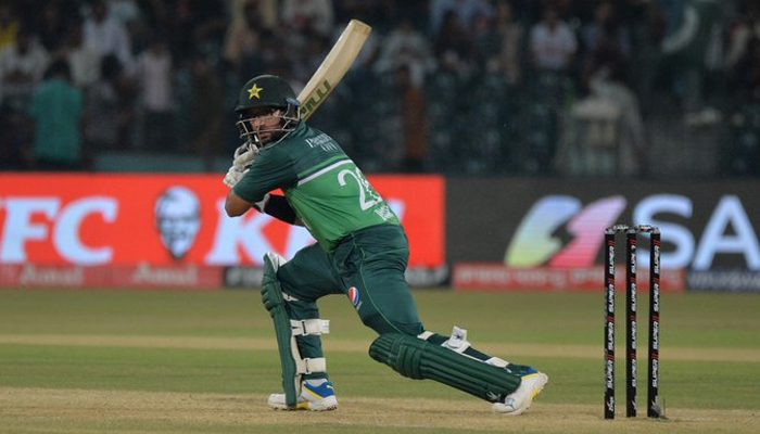 Pakistans Imam-ul-Haq plays a shot during the Asia Cup 2023 ODI match between Pakistan and Bangladesh at the Gaddafi Stadium in Lahore on September 6, 2023. — AFP