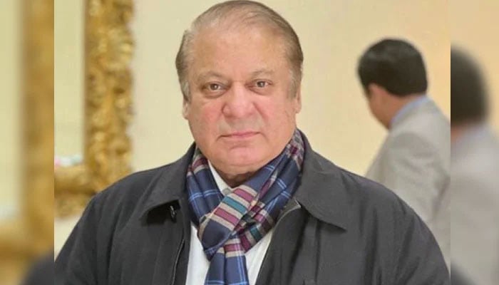 Pakistan Muslim League-Nawaz supremo Nawaz Sharif. — X/@hinaparvezbutt/File