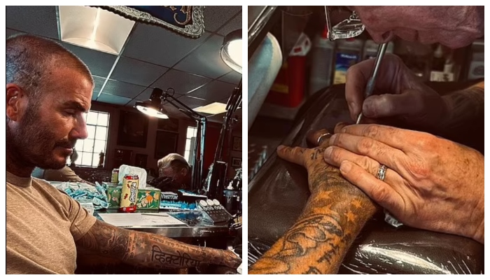 Kourtney Kardashian comforts Travis Barker as he gets a tattoo honoring  Taylor Hawkins